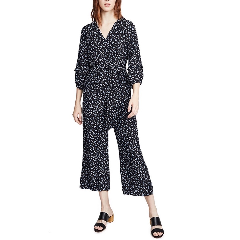 NWT Madewell Floral Wrap Jumpsuit